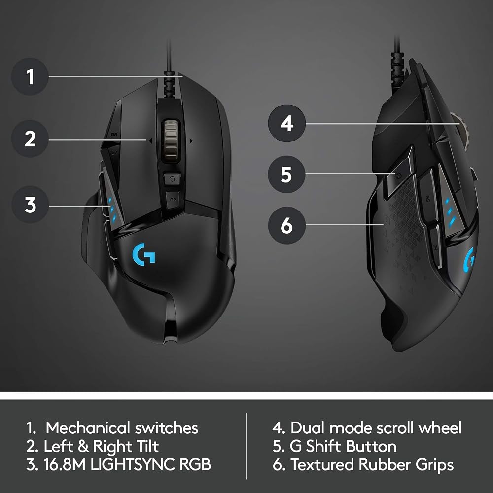 G502 Hero 正面