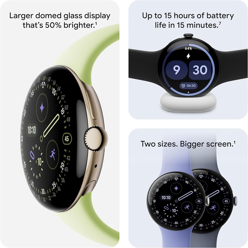 Pixel Watch 4 屏幕与外观
